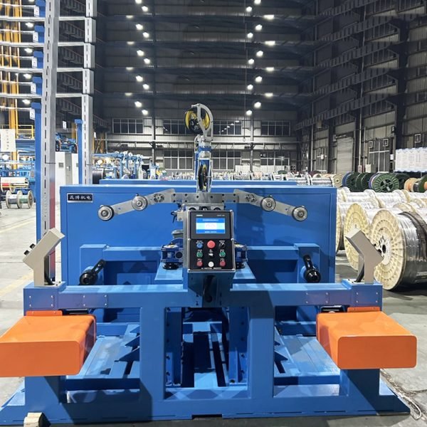 800-1250 double station shaftless wire take-up machine